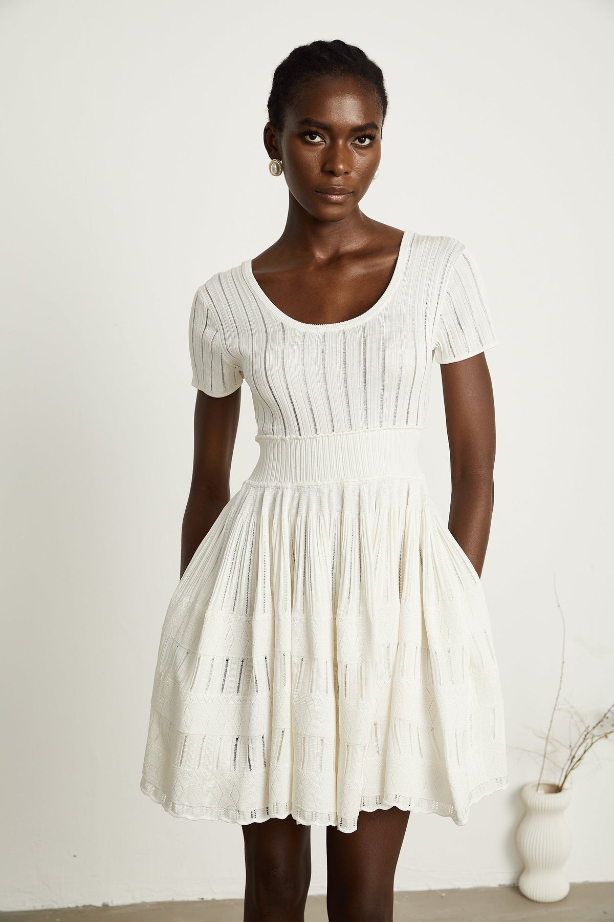 Calixte mini elbise