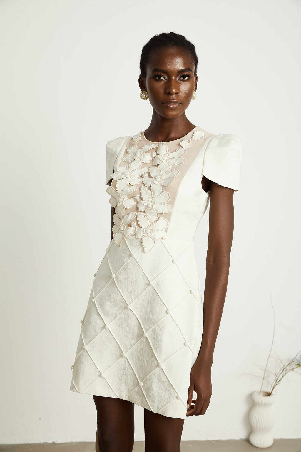 Coralie mini elbise