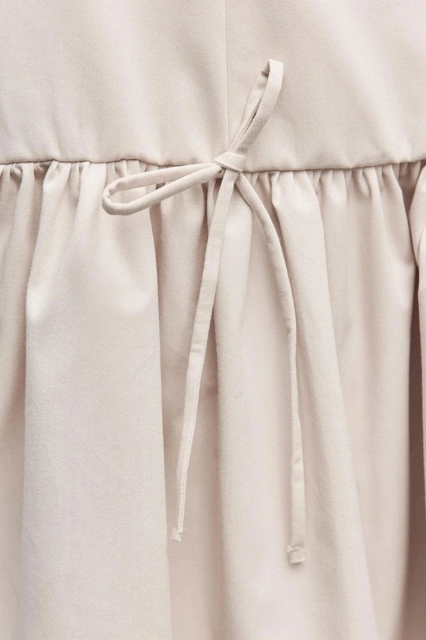 Florence Fiyonklu Fırfırlı Mini Elbise