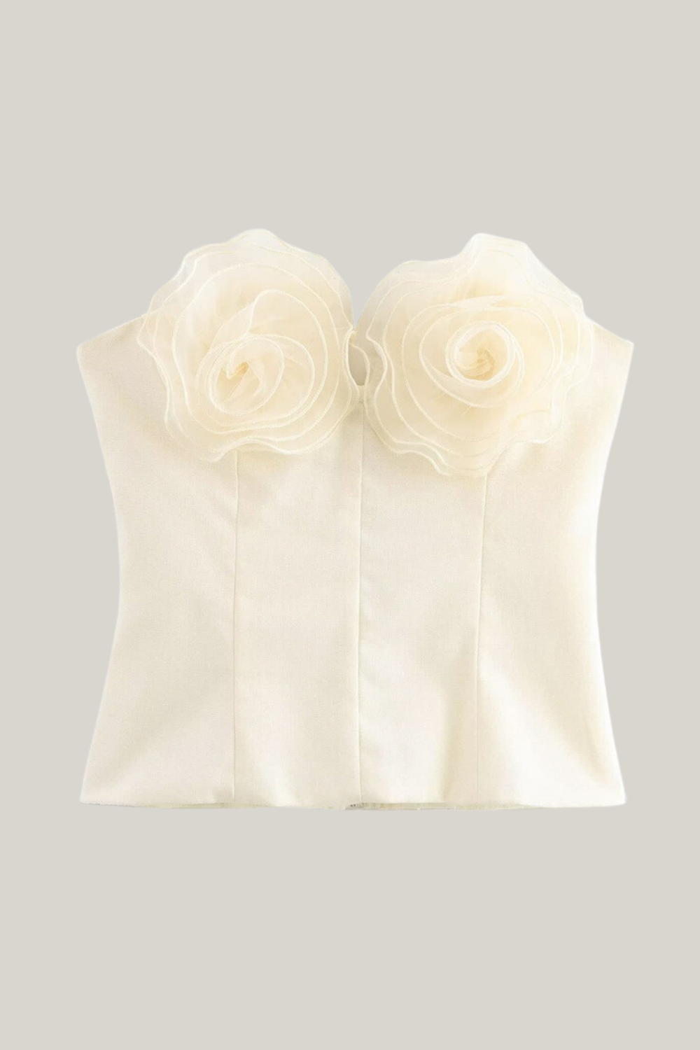 Vivien Straplez Rose Tüp Üst