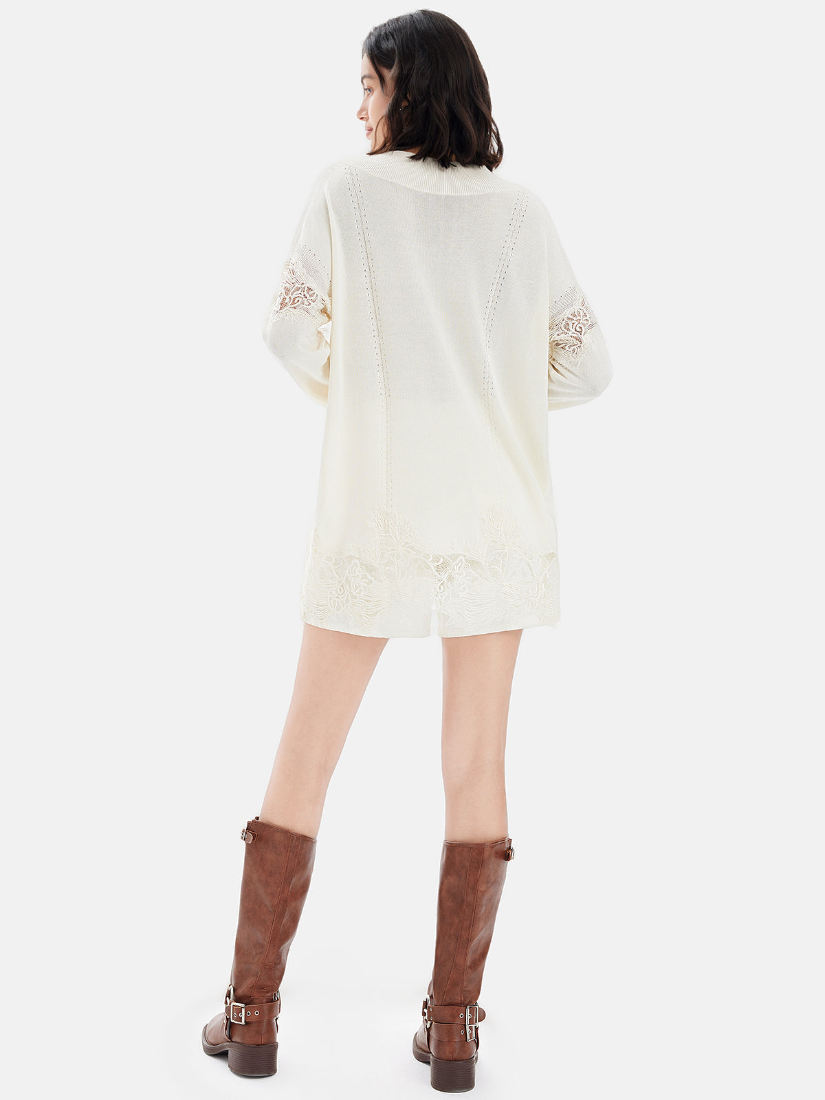 Dantel Kesimli Tığ Kazak