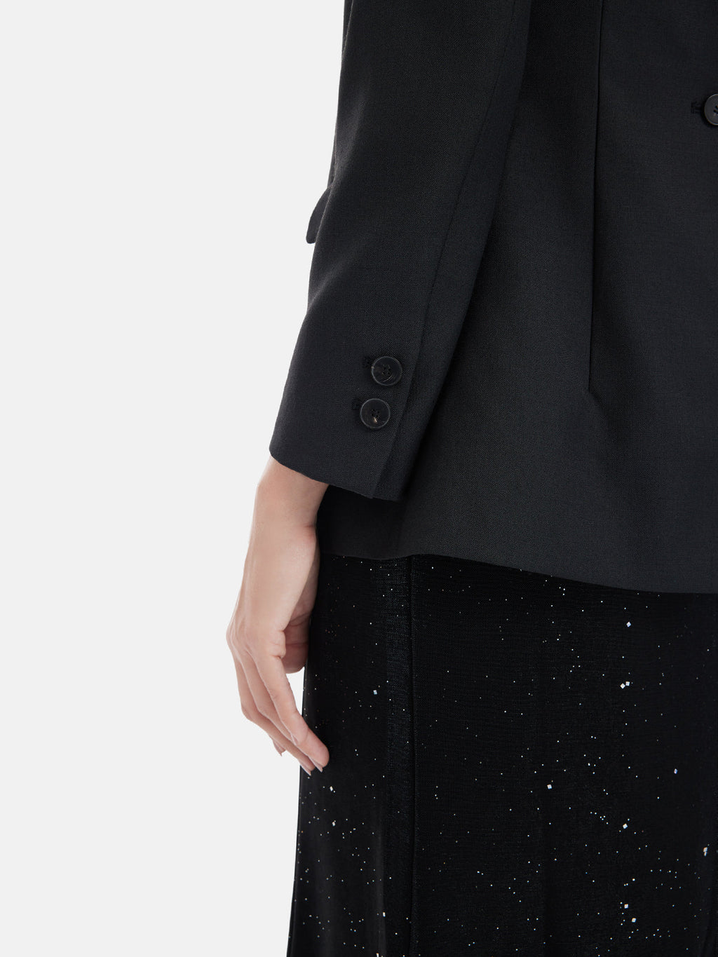 Yeniden Yapılandırılmış Organze Blazer