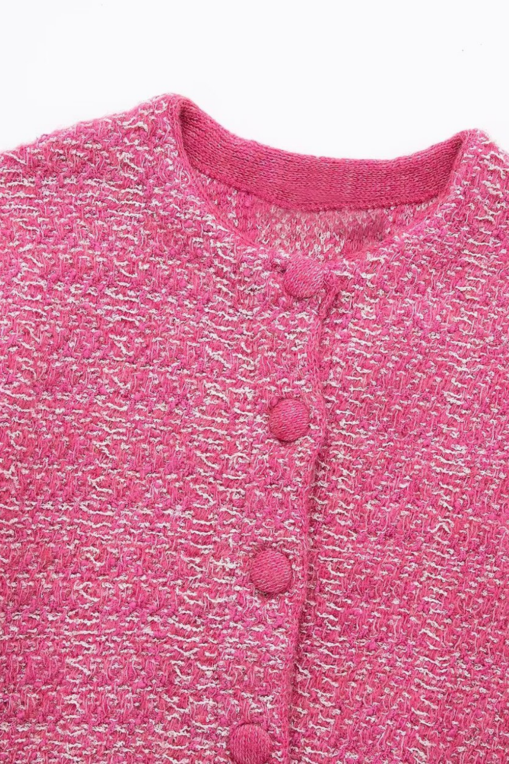 Dokulu Örgü Triko Mini Etek Takım