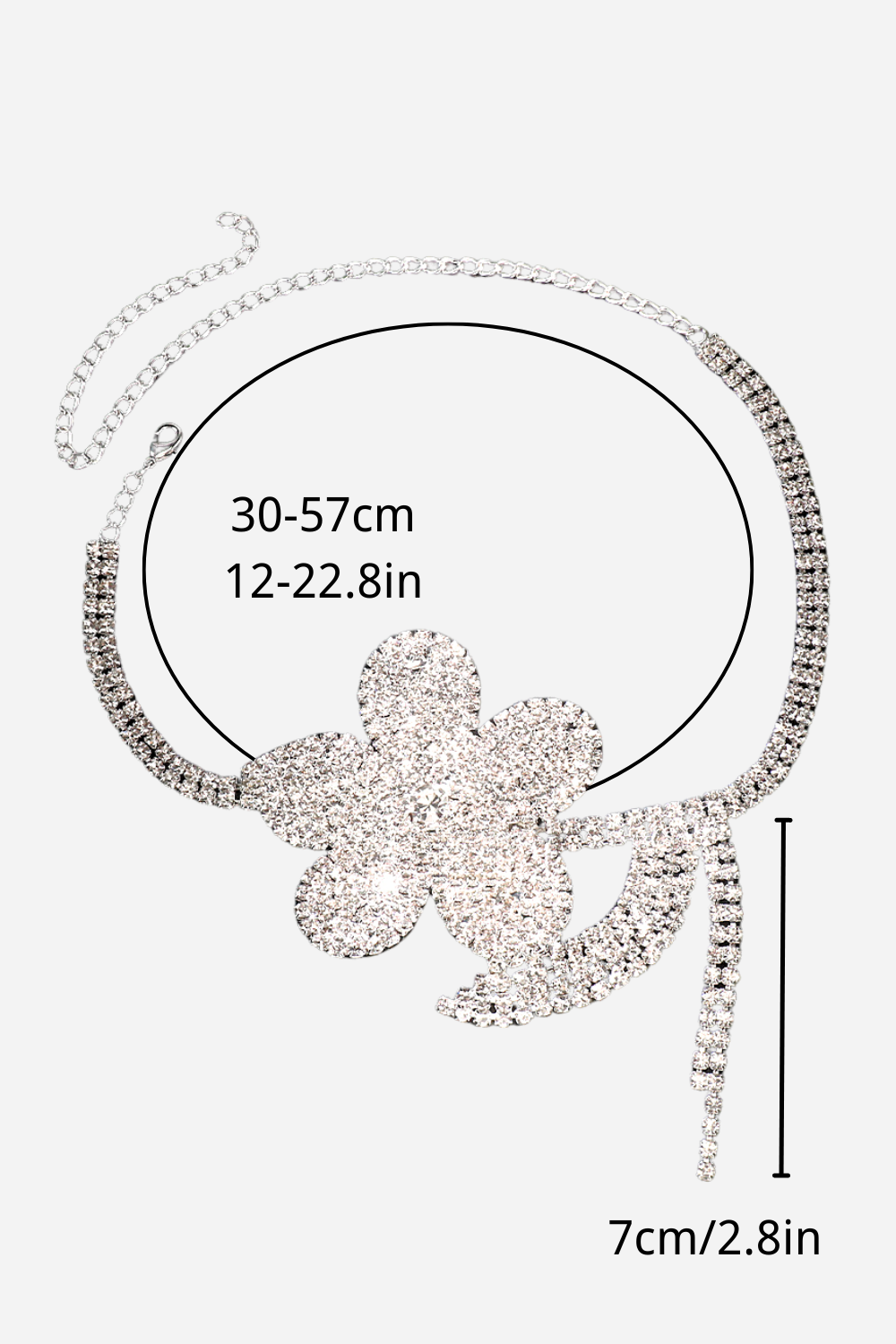 Eunice Çiçek Pırlanta Gerdanlık Kolye