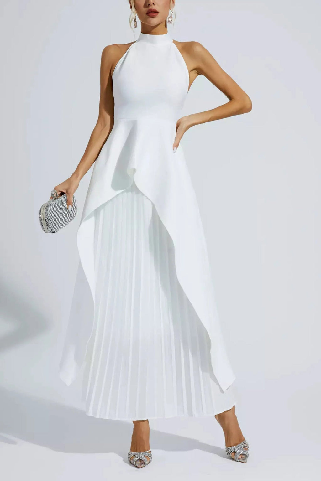 Kamryn Beyaz Düzensiz Set