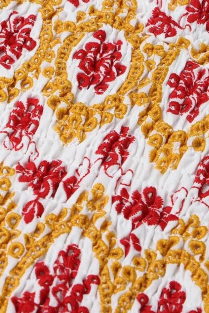 Monaco Mini Elbise - Gün Batımı