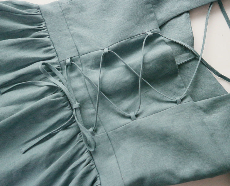 Estelle Keten Elbise