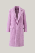 Yakalı Oversize Polar Kaban