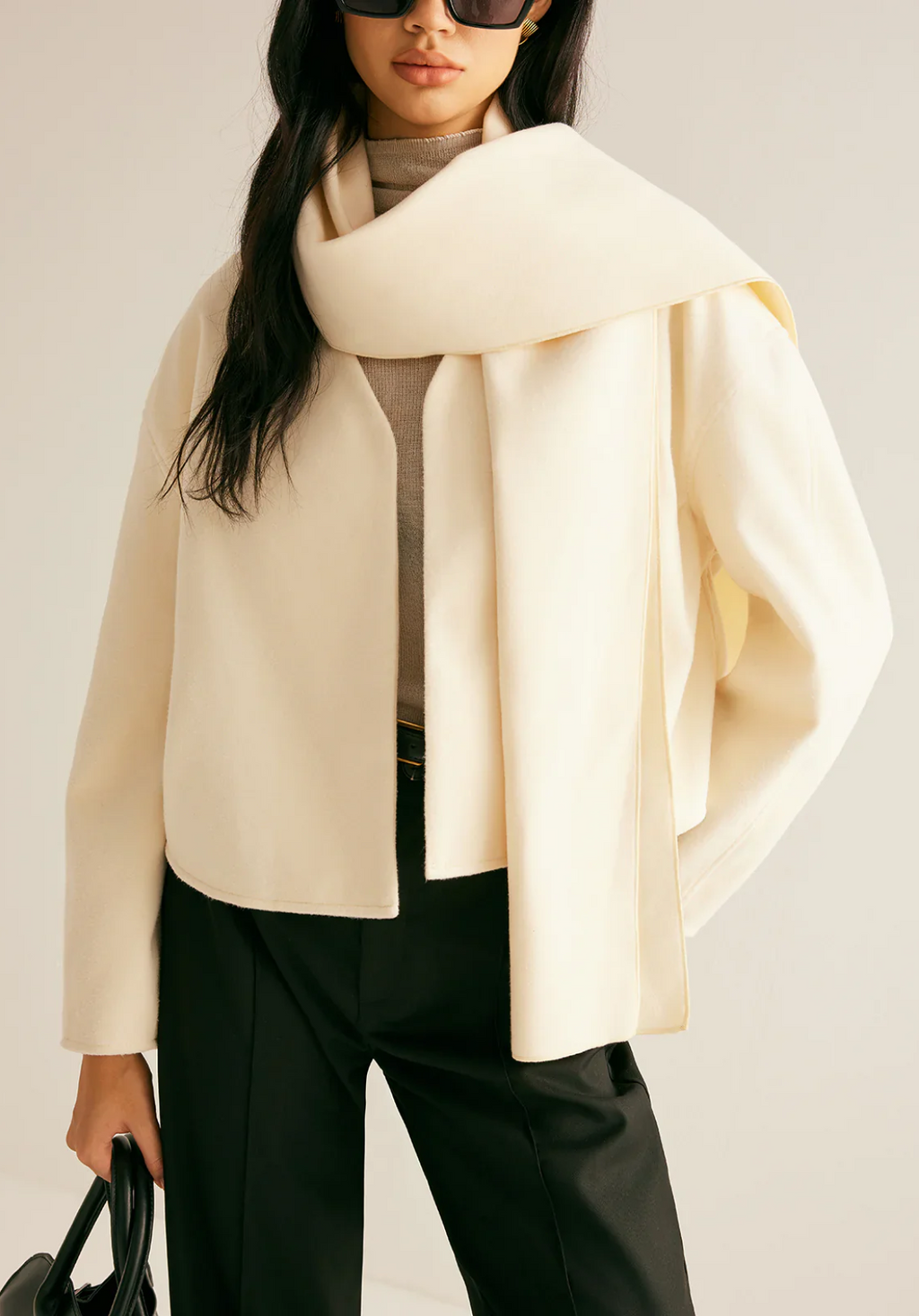 Aurora Kısa Mont Ve Atkı