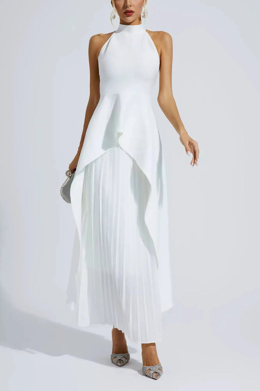 Kamryn Beyaz Düzensiz Set