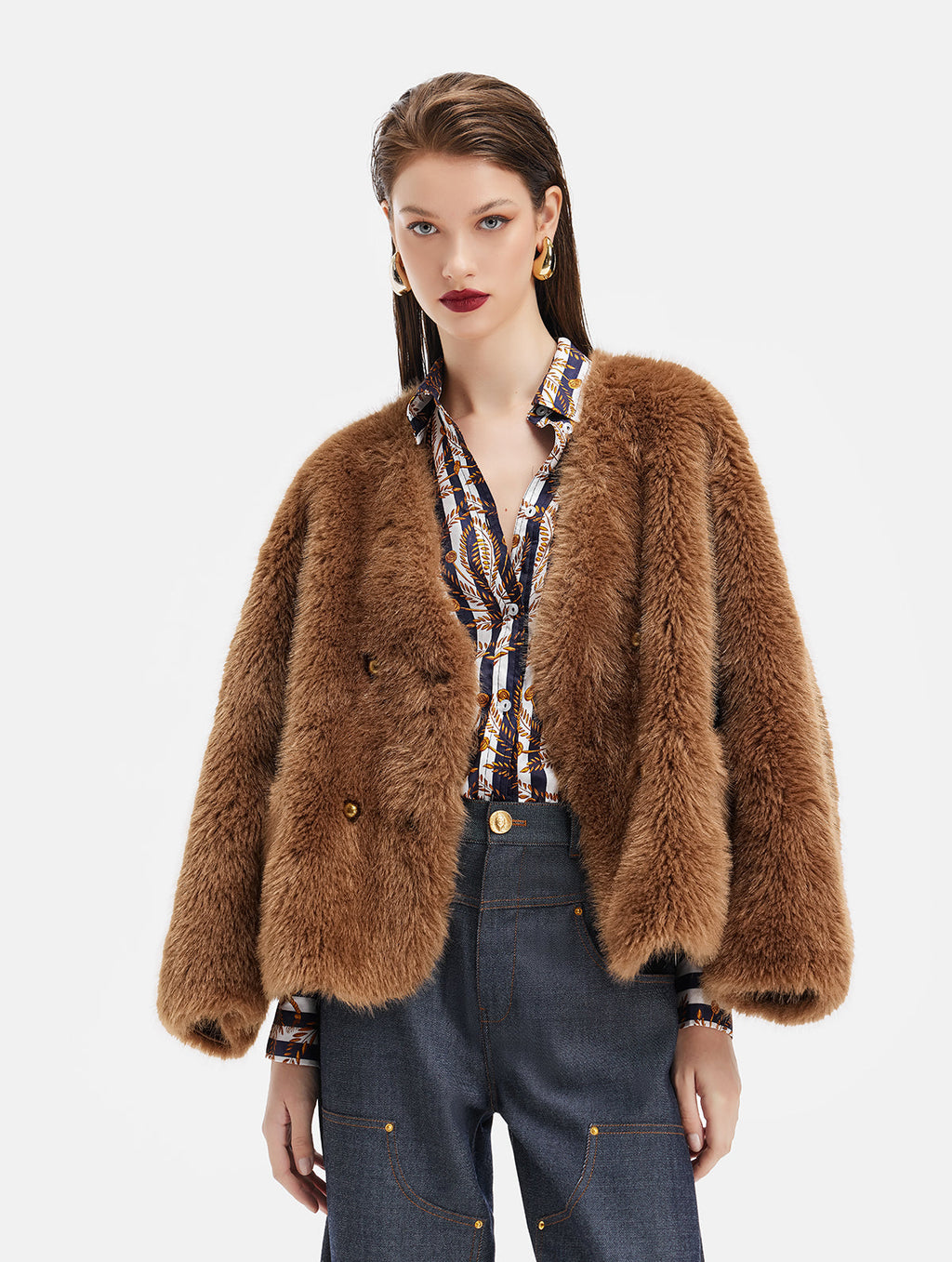 Suni Kürk Melanj Şövalye Kaban