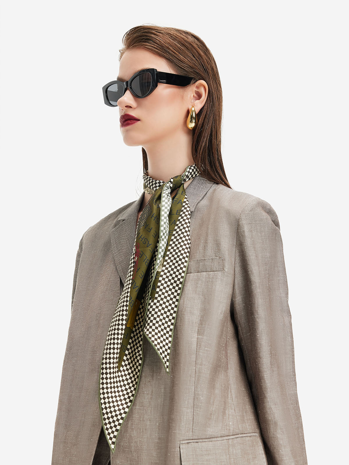 Fransız Yün Keten Blazer