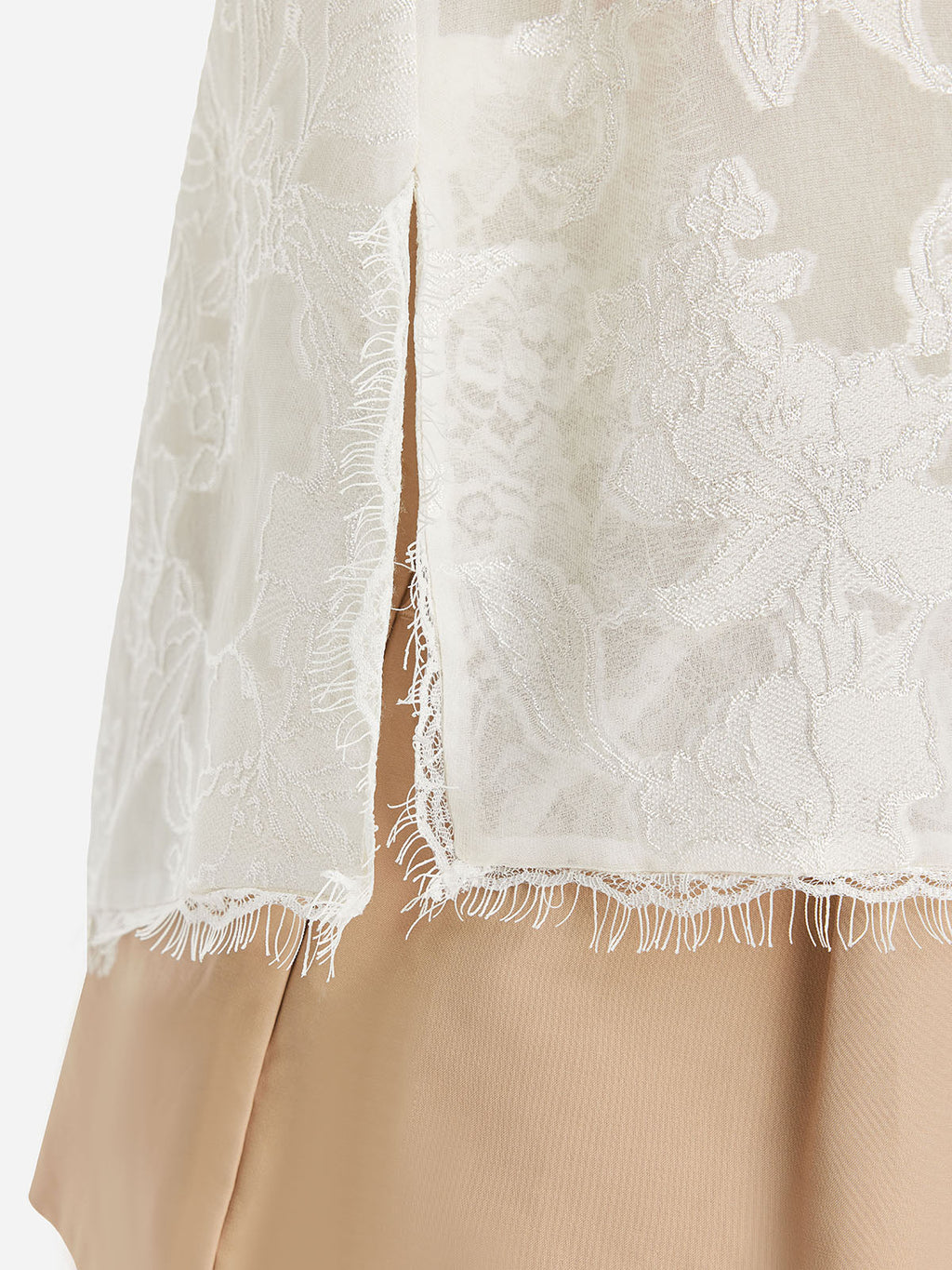 Saray Tarzı Dantel Bluz