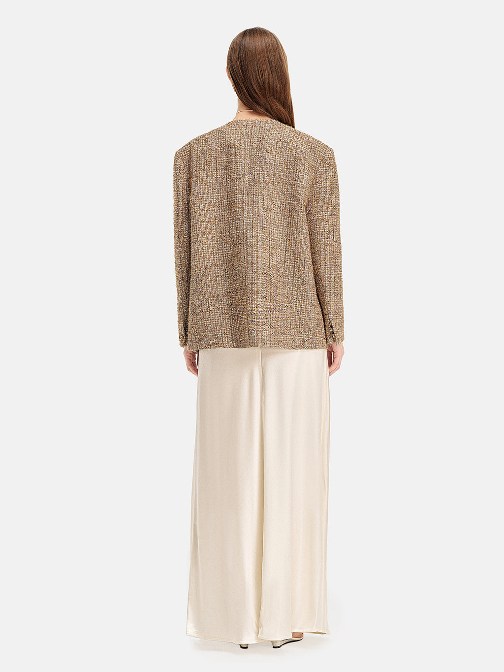 Göz Alıcı Yakasız Blazer