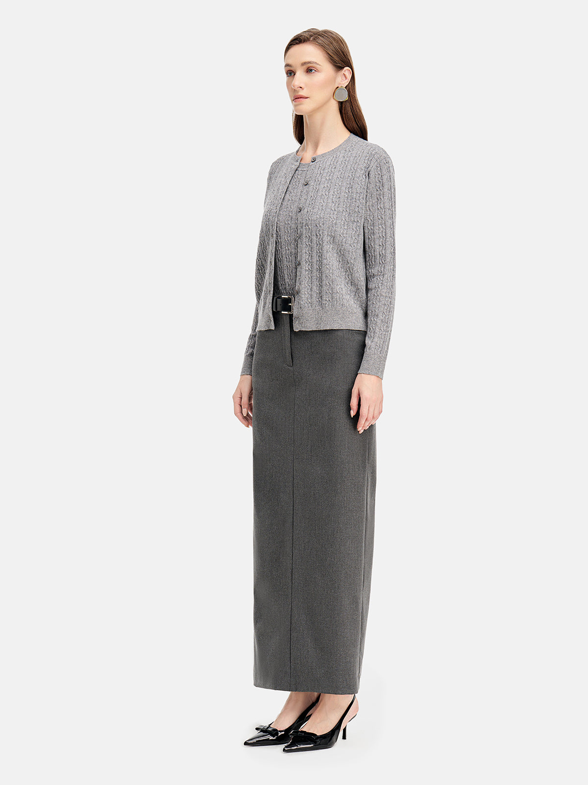 İnce Kaşmir Hırka Takımı