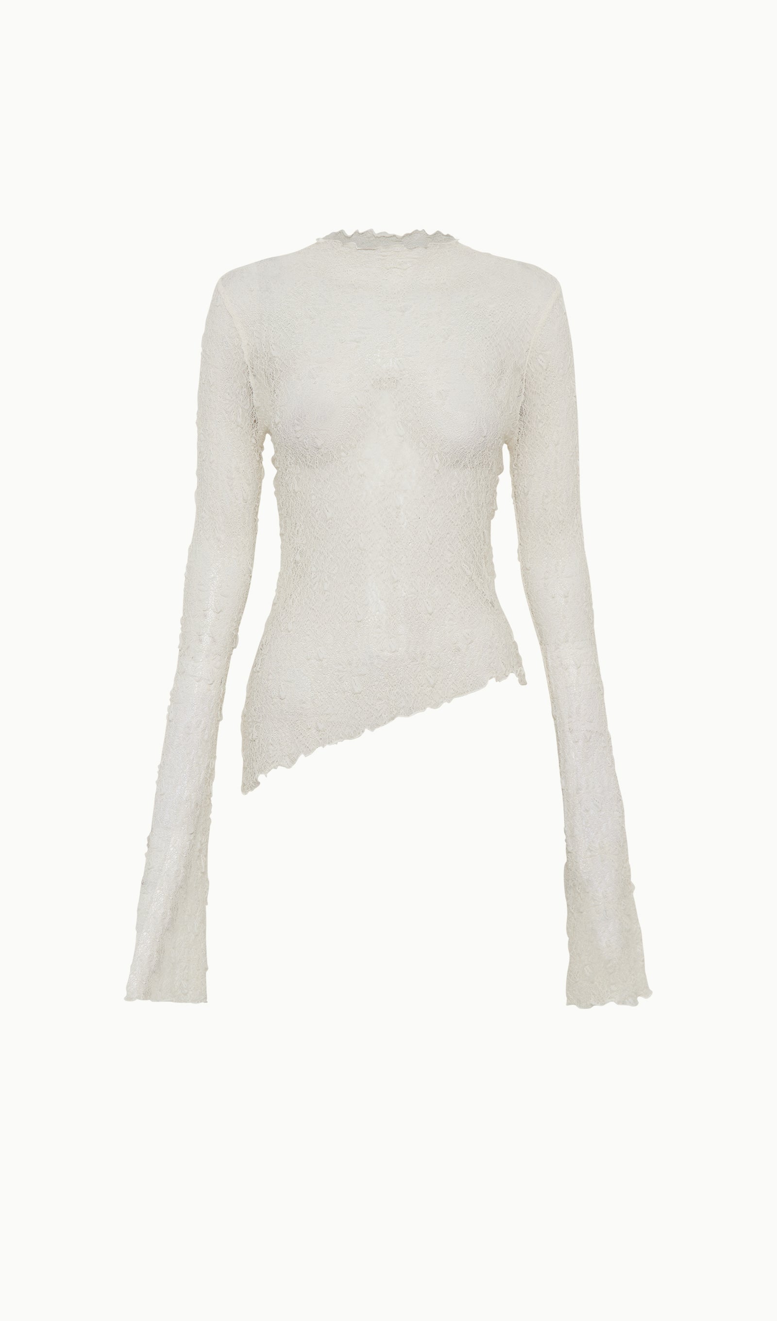 Transparan Dantel Etek Üst Takım