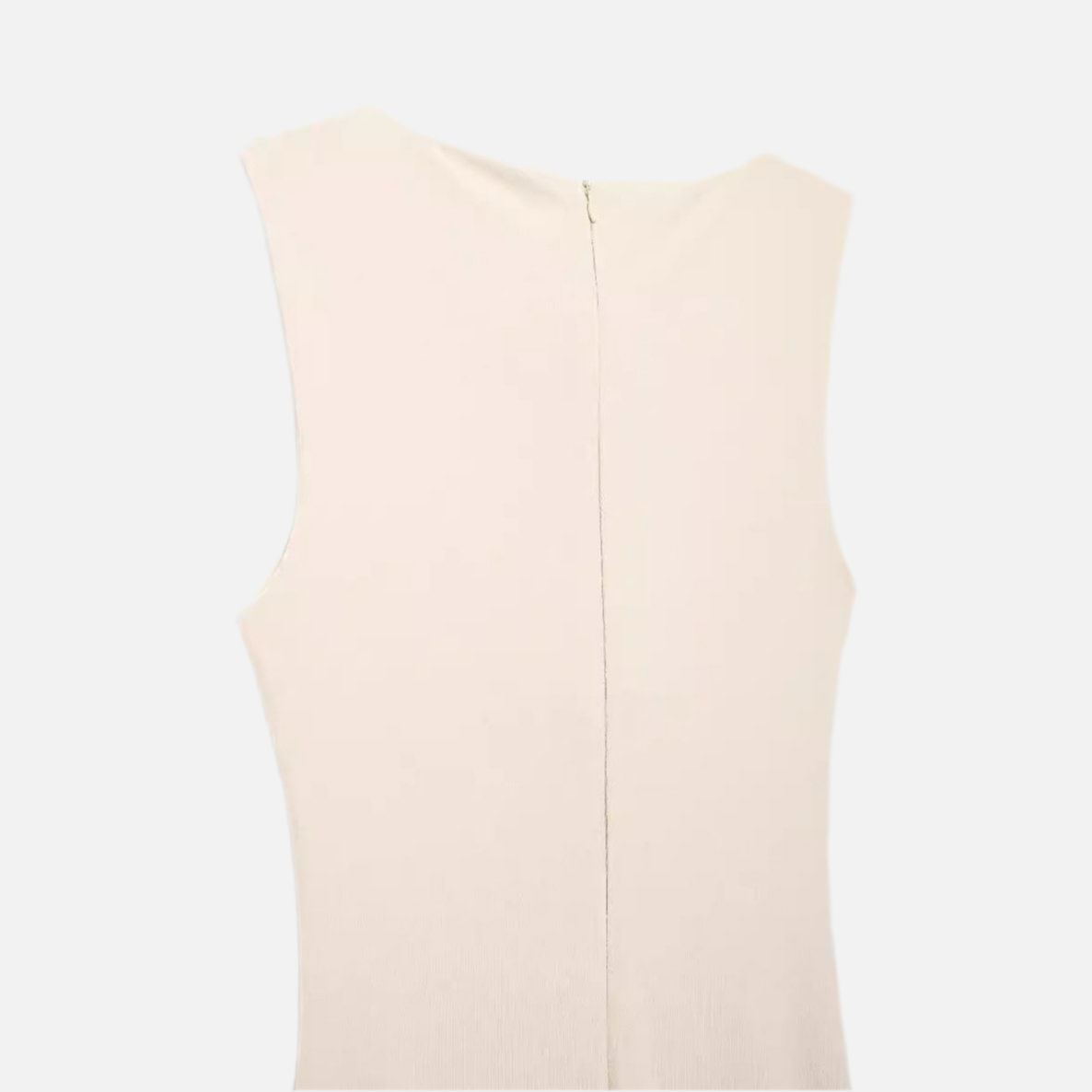 Riviera Göğüs Çift Metal Detay Uzun Elbise