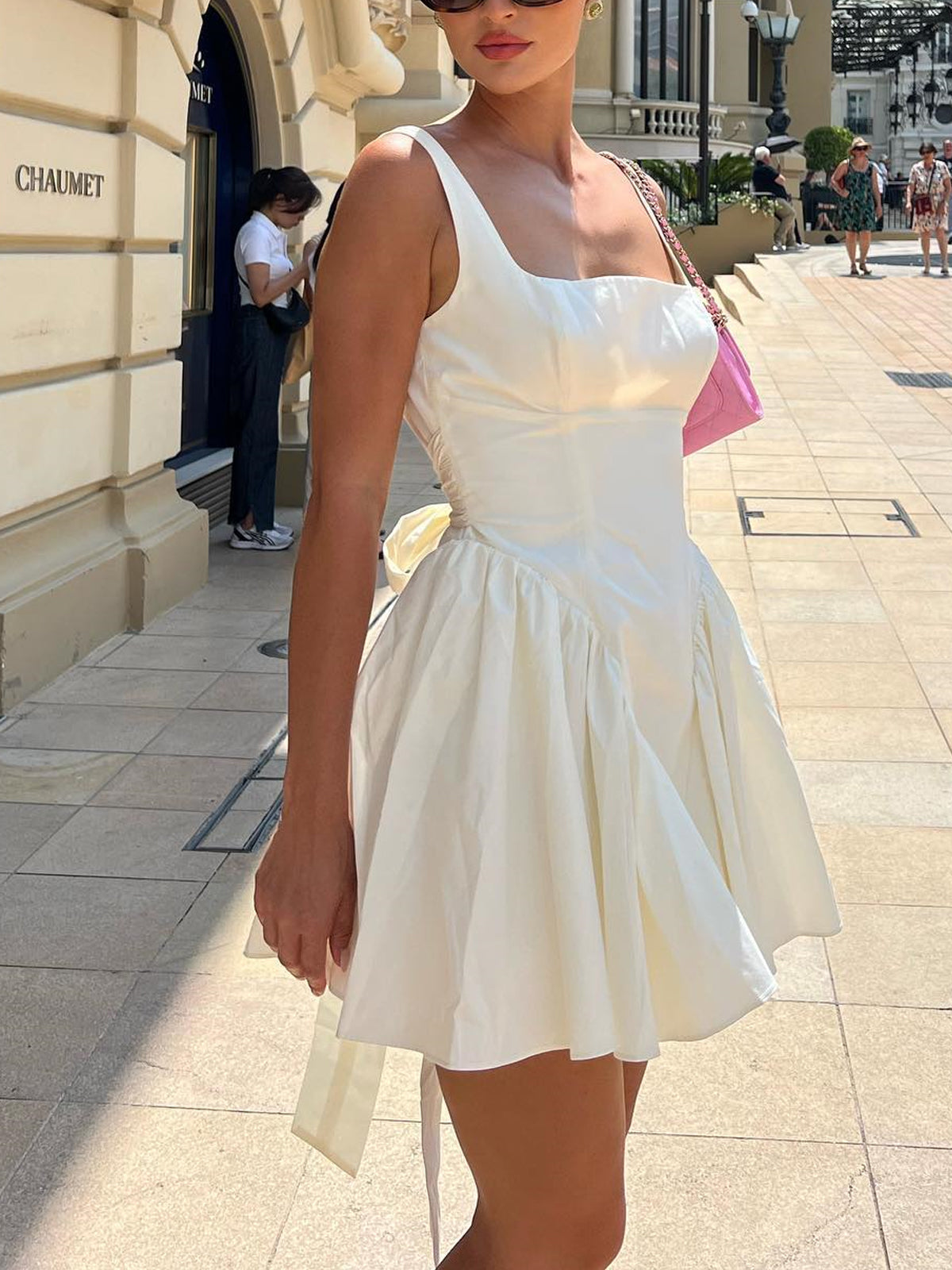 Sancia Sırtı Açık Mini Elbise