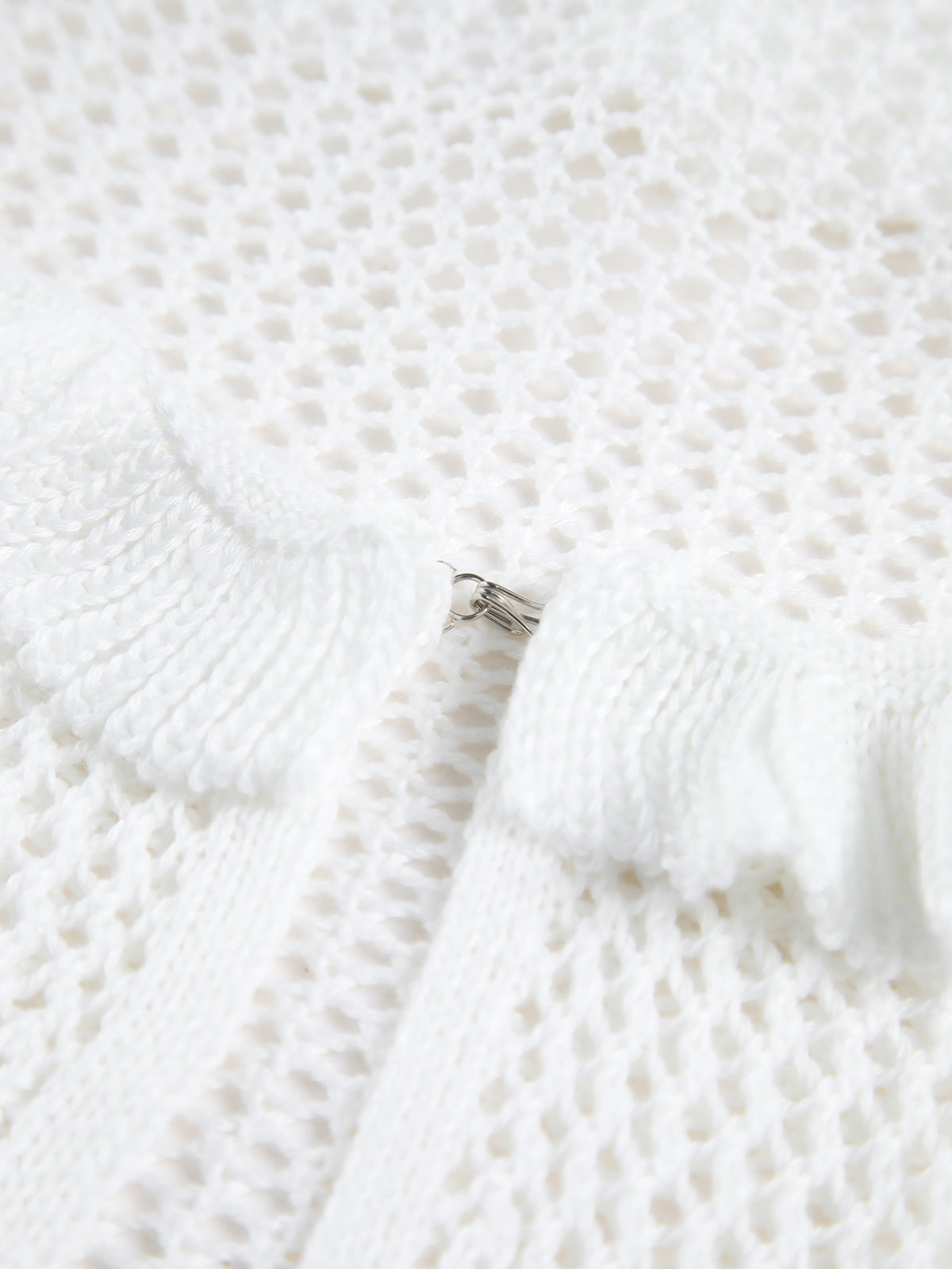 Tığ İşi Göz Uçan Hırka