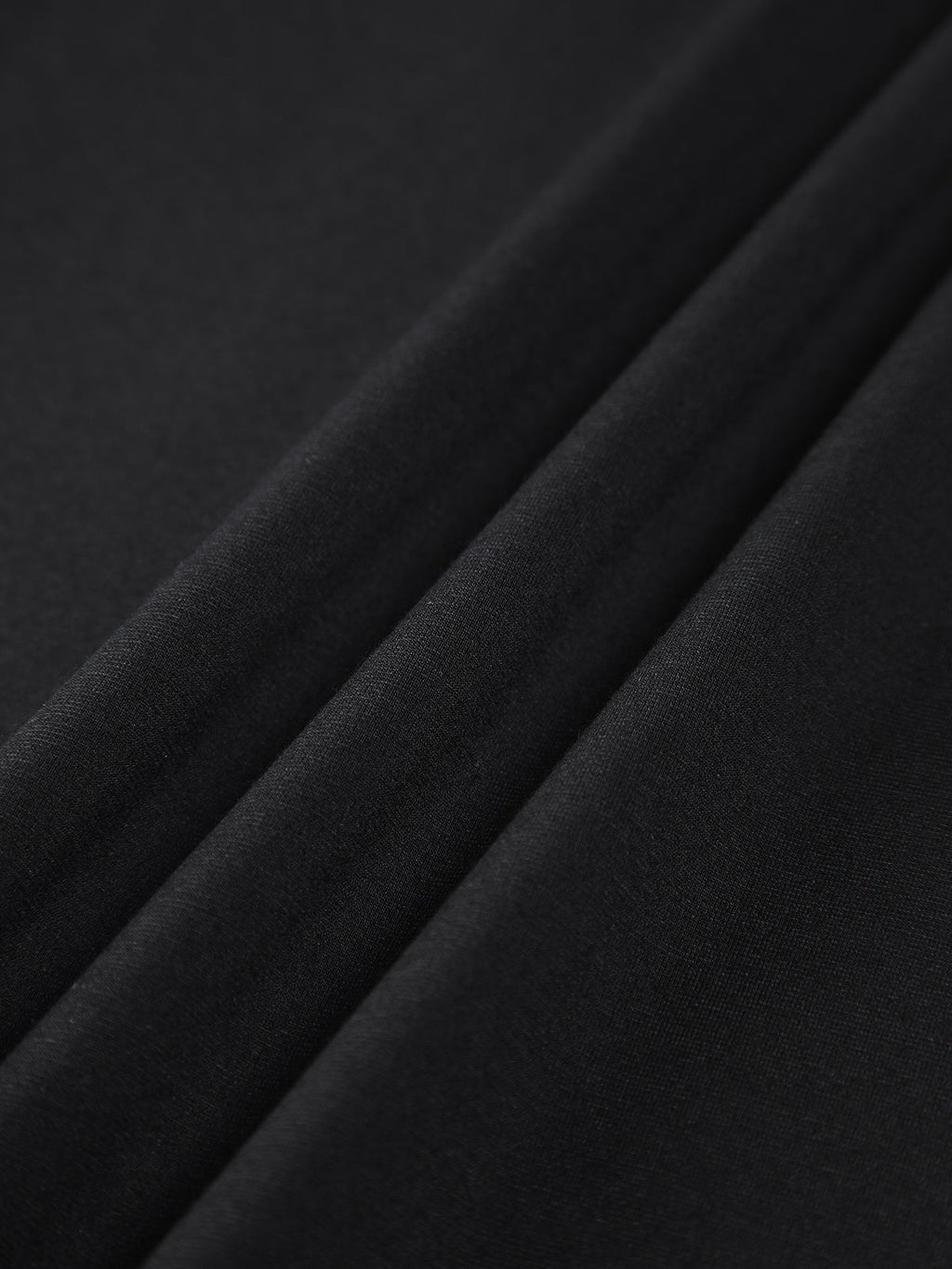 Balıkçı Yaka Eğik Kesim Kaburga Uzun Kollu Kısa Elbise