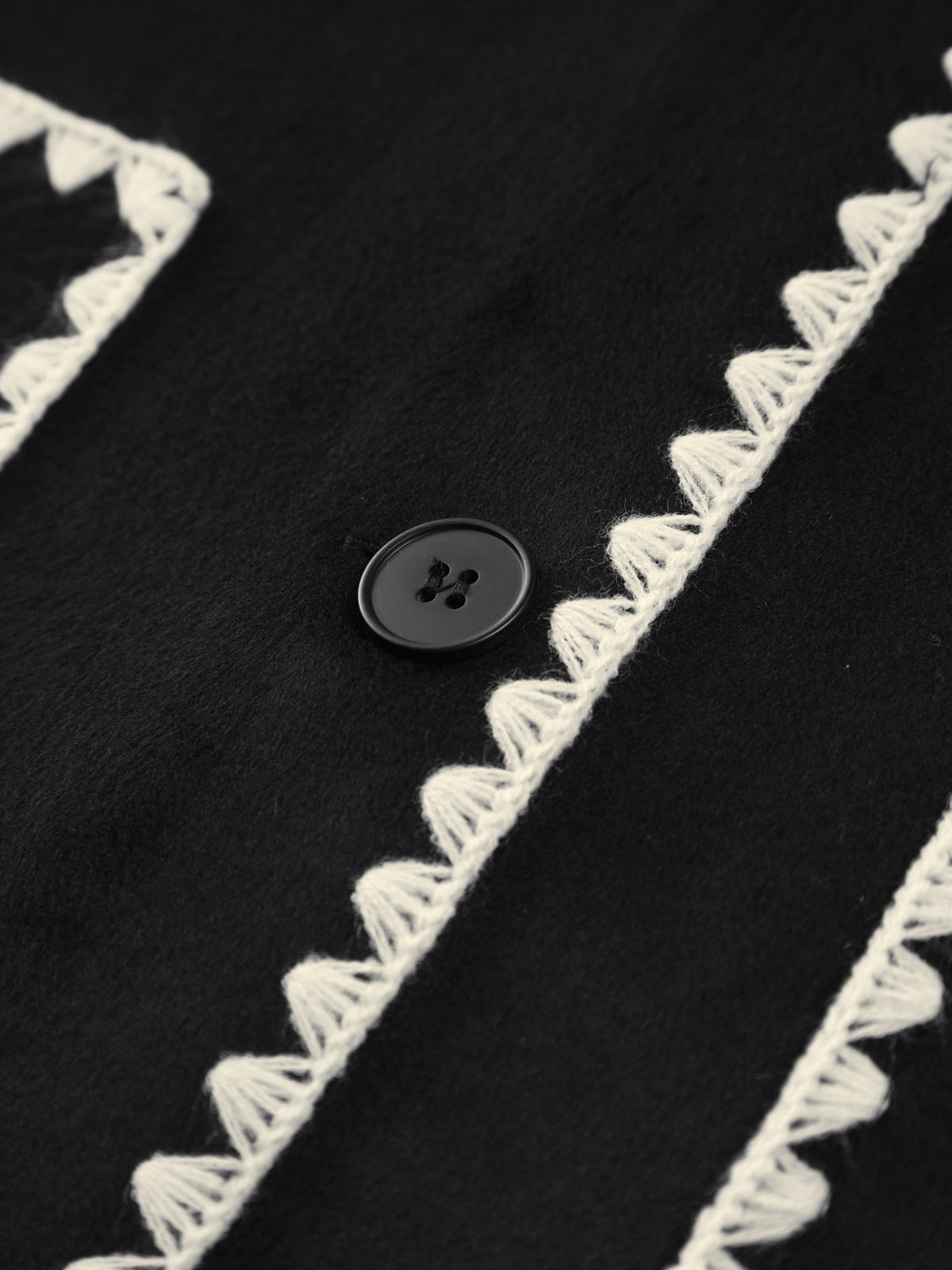 Kontrast Kesim Ceket