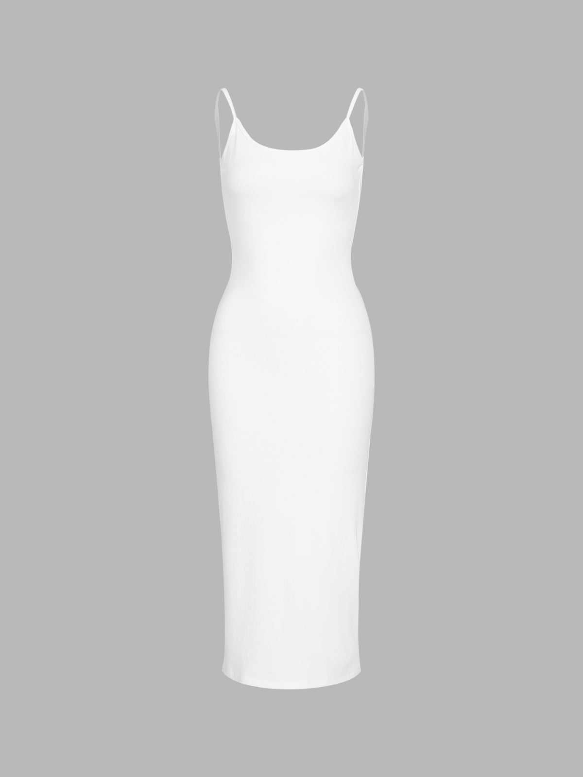 Klasik Açık Sırt Midi Elbise