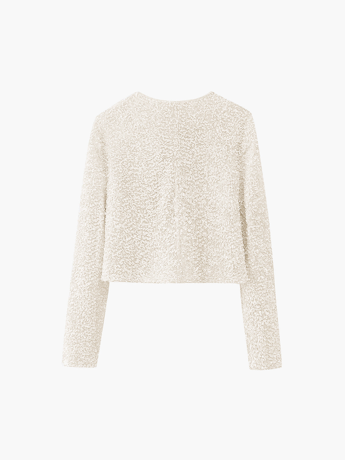 Payetli Kadife Fiyonk Dekor Ceket