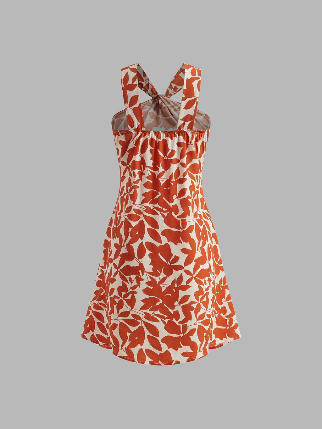 Baskılı Mini Elbise