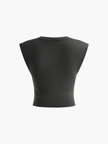 Kısa Kollu Tank Top