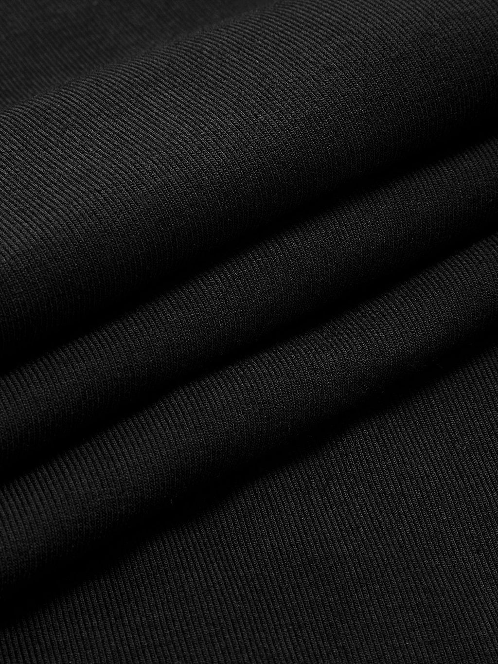 Kaburga Kontrast Fiyonklu Askılı Uzun Elbise