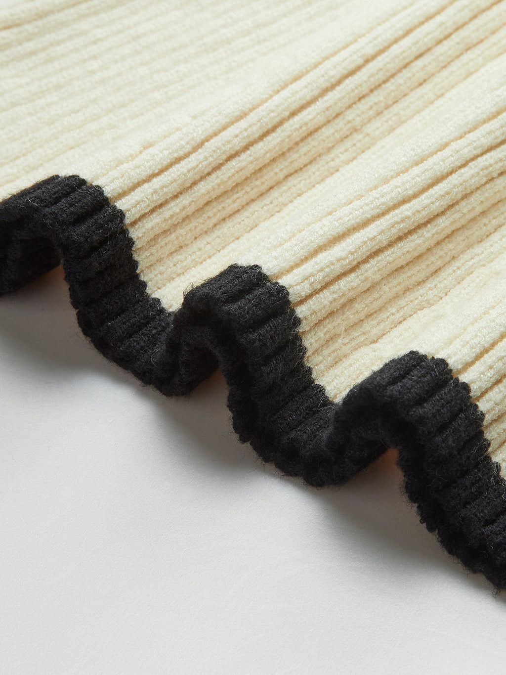 Kontrast Kesim Yivli Kazak