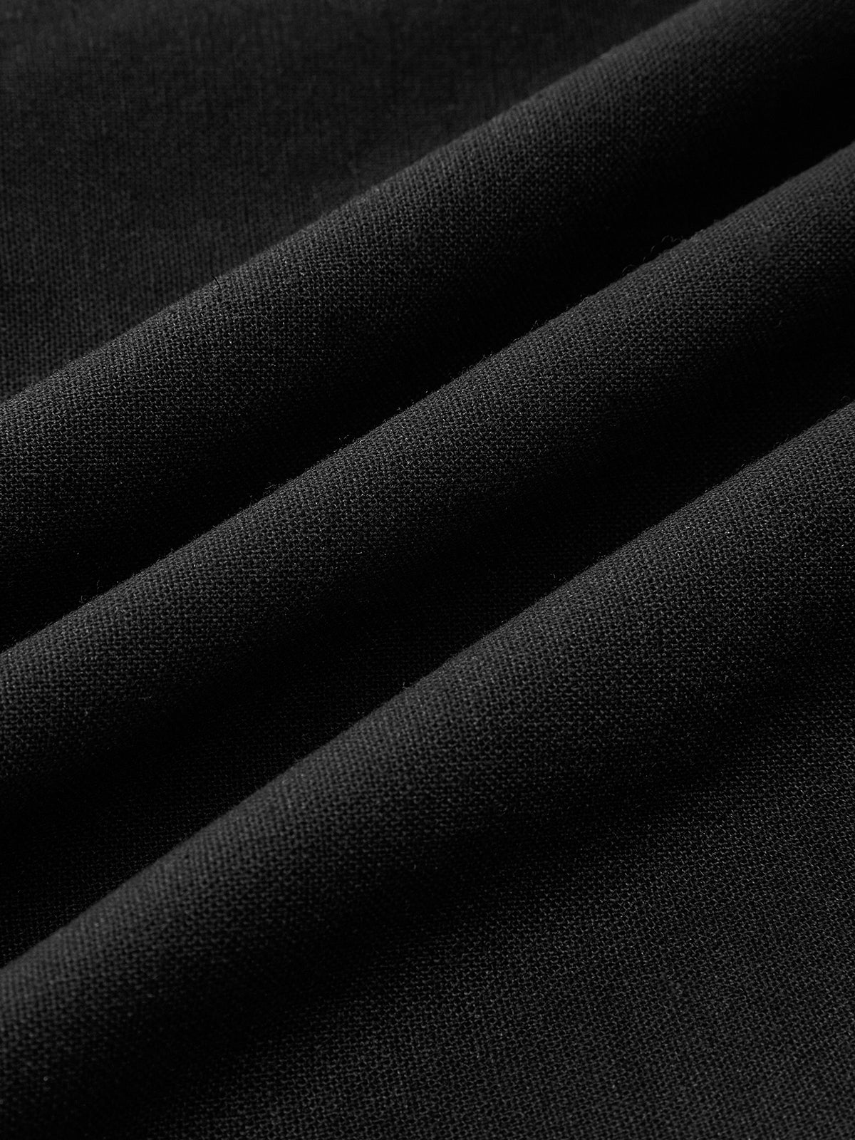 Pamuk Ve Keten Askılı A Kesim Uzun Elbise