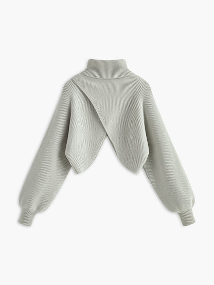 Turtleneck Yarasa Kol Kazak
