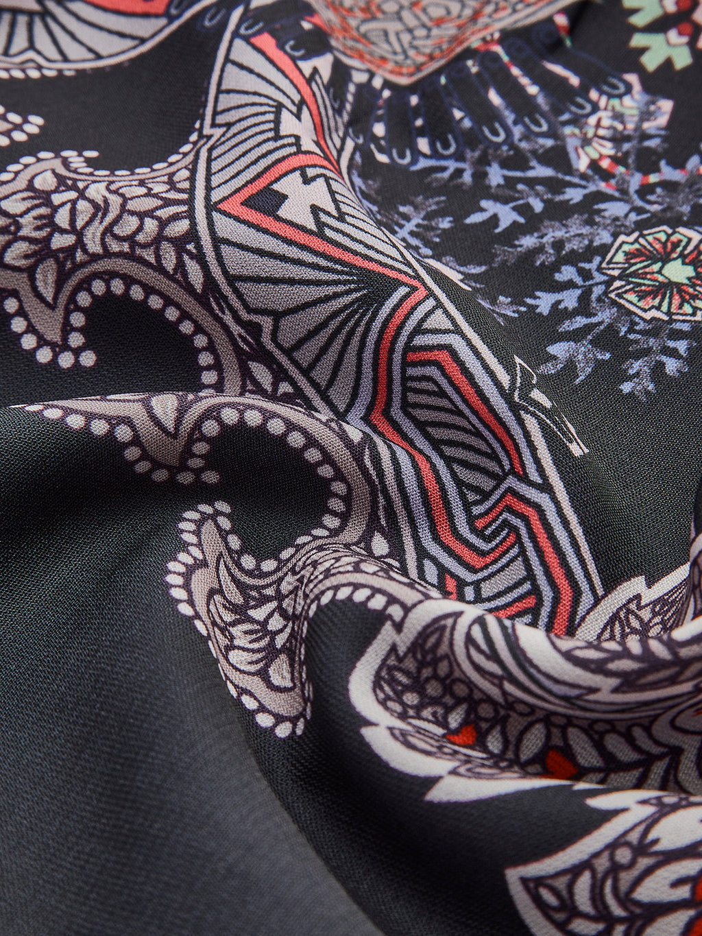 Beheme Baskılı Çiçekli Elbise