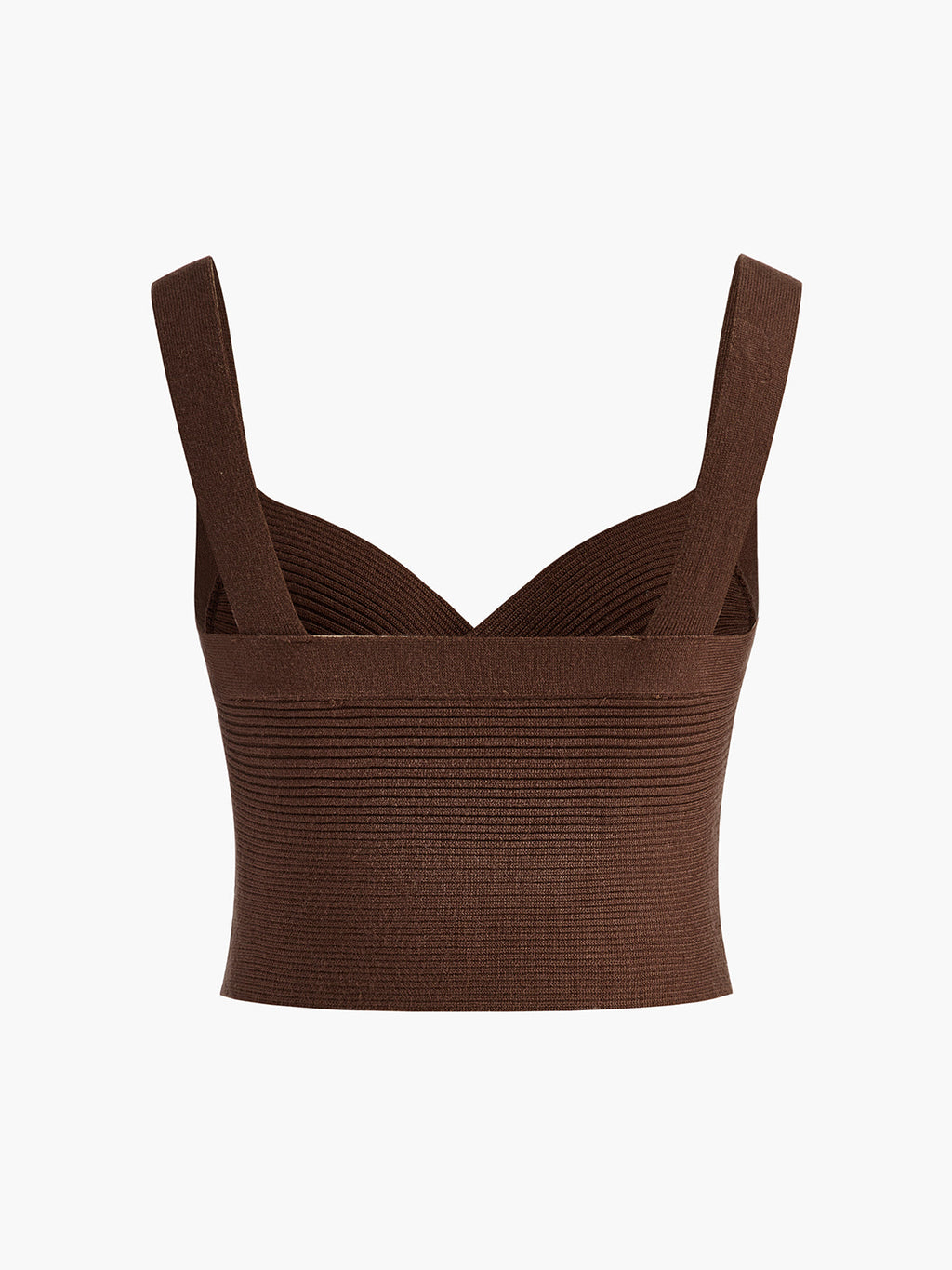 Criss Cross Sweetheart Kırpılmış Kazak Yelek