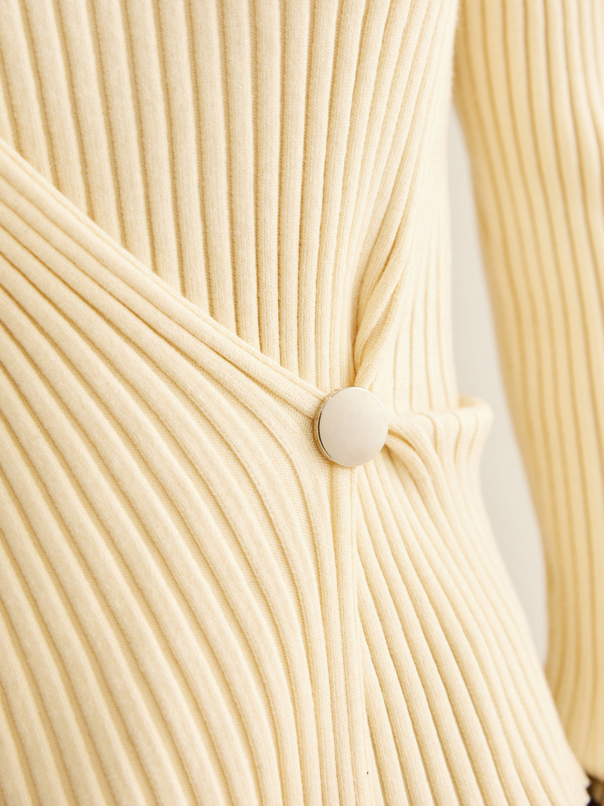 Balıkçı Yakalı Kaburgalı Sıkma Kazak