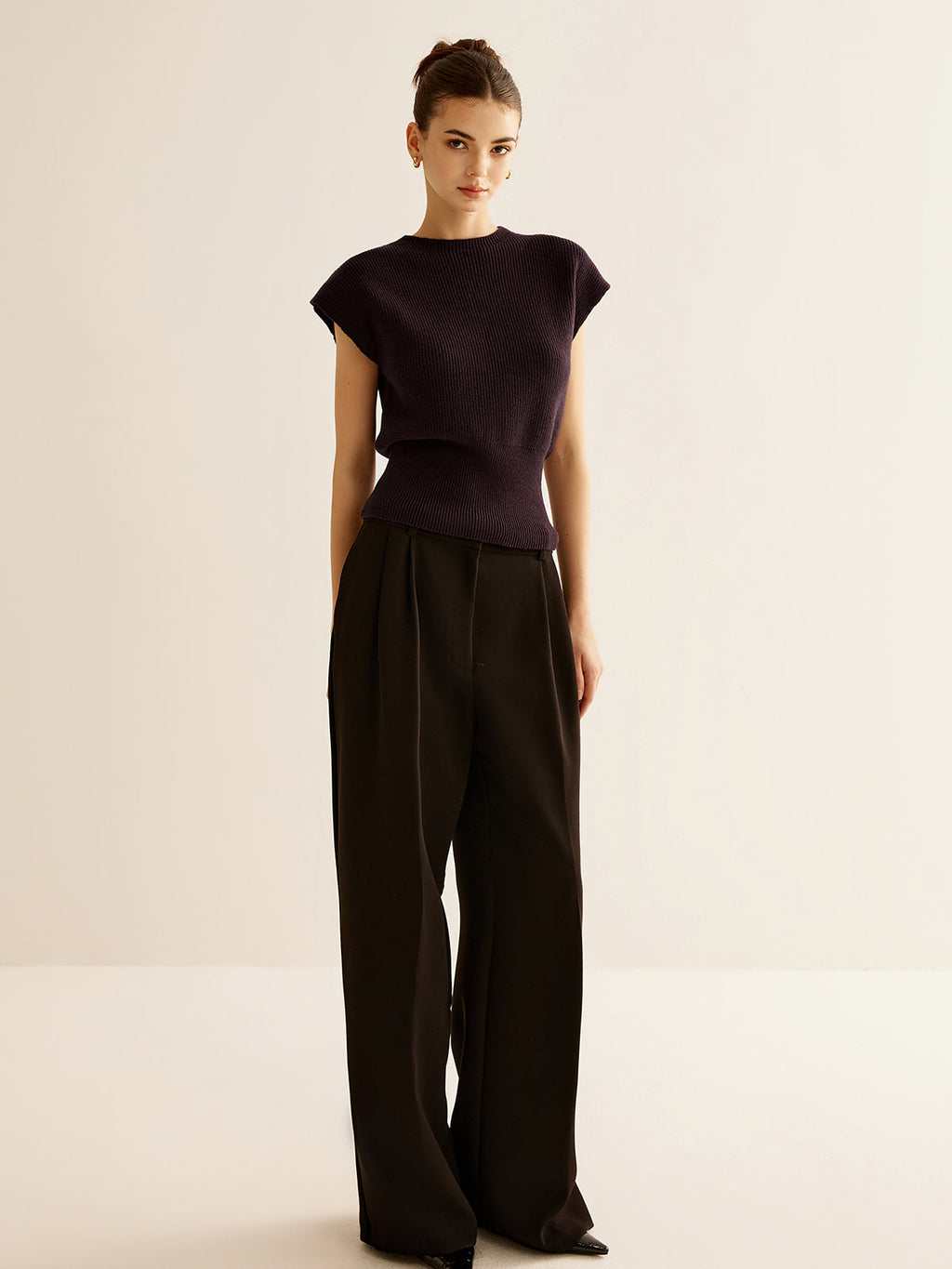 Kaburgalı Sıkıştırılmış Kazak Yelek