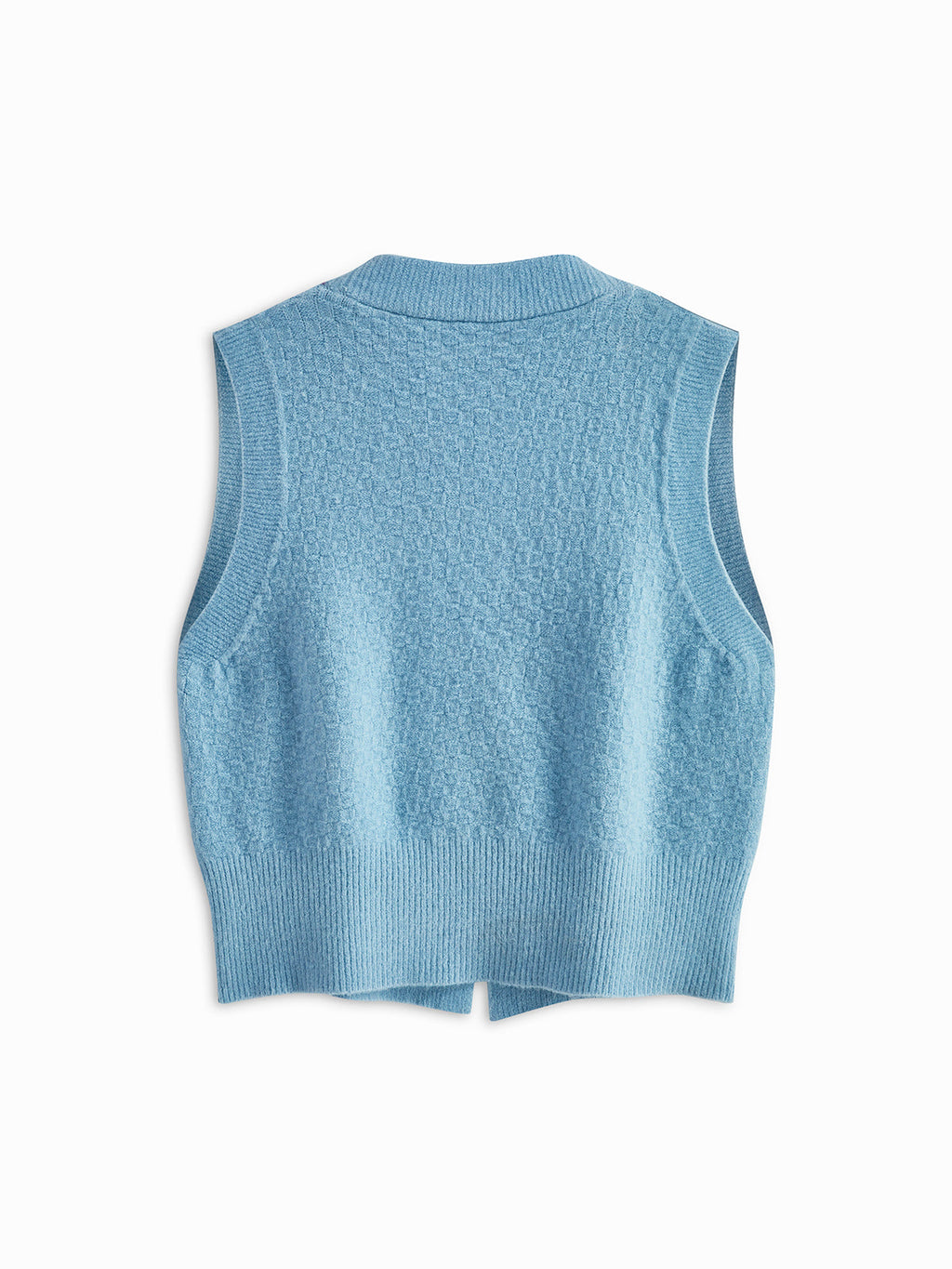 İnci Boncuklu Çapraz Kazak Yelek