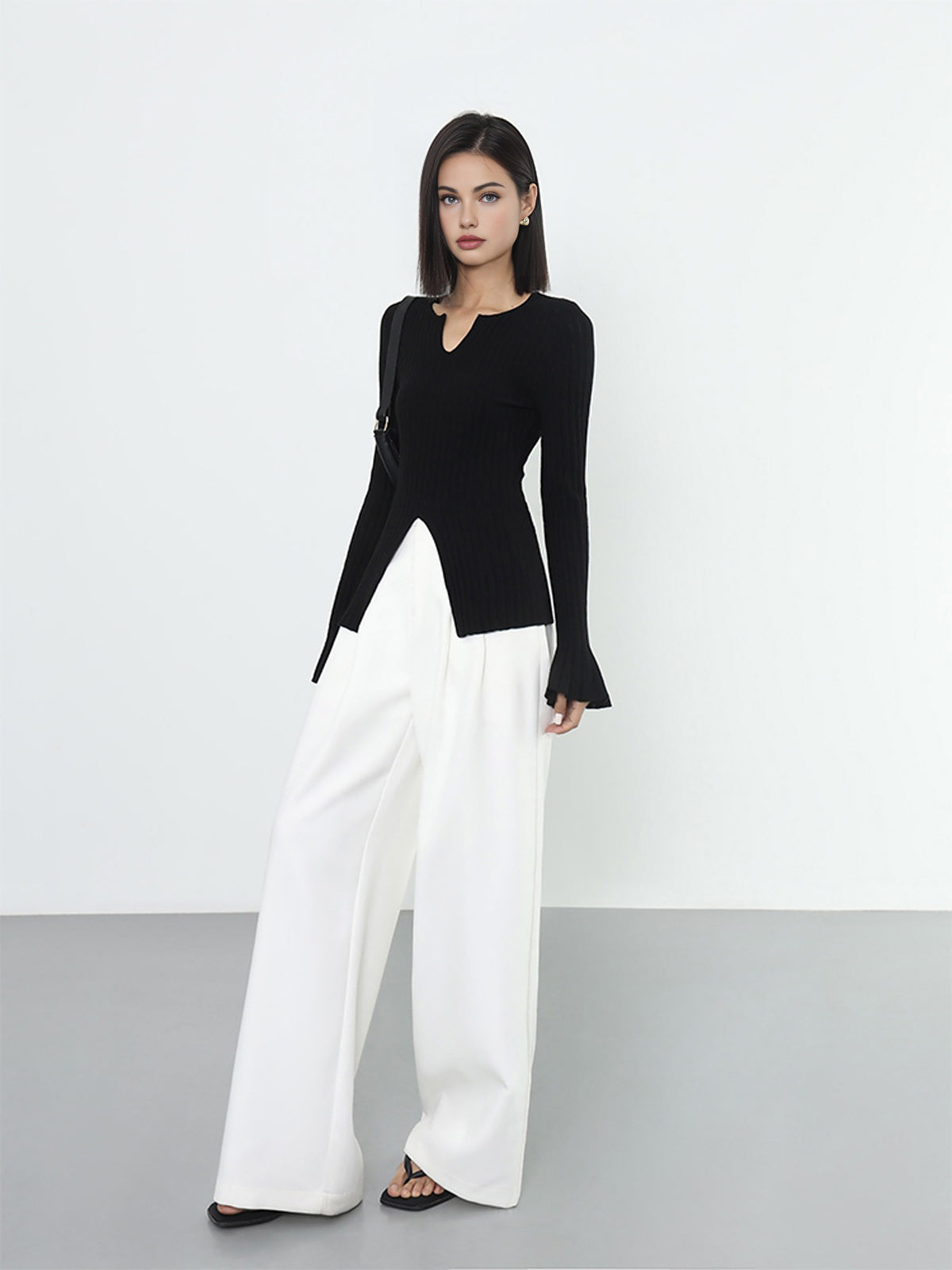 Kaburgalı Bölünmüş Volanlı Örgü Üst