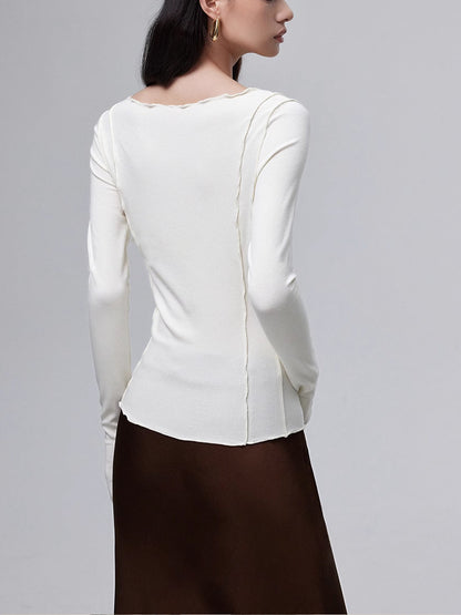 Marul Kesim Slim Tişört