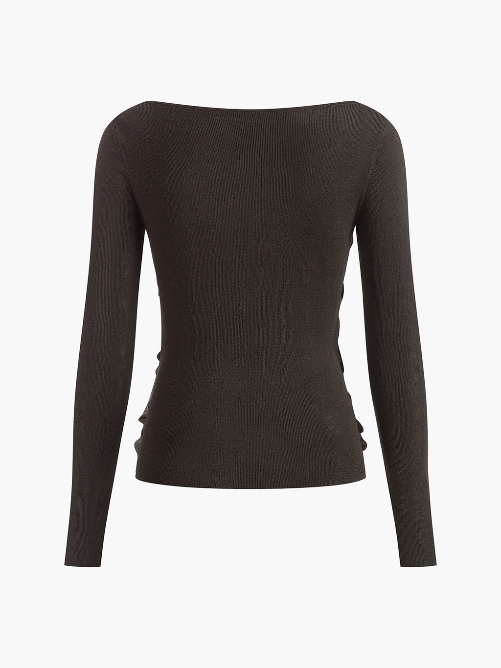 Yan Pileli İnce Örgü Üst