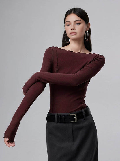 Marul Kesim Slim Tişört