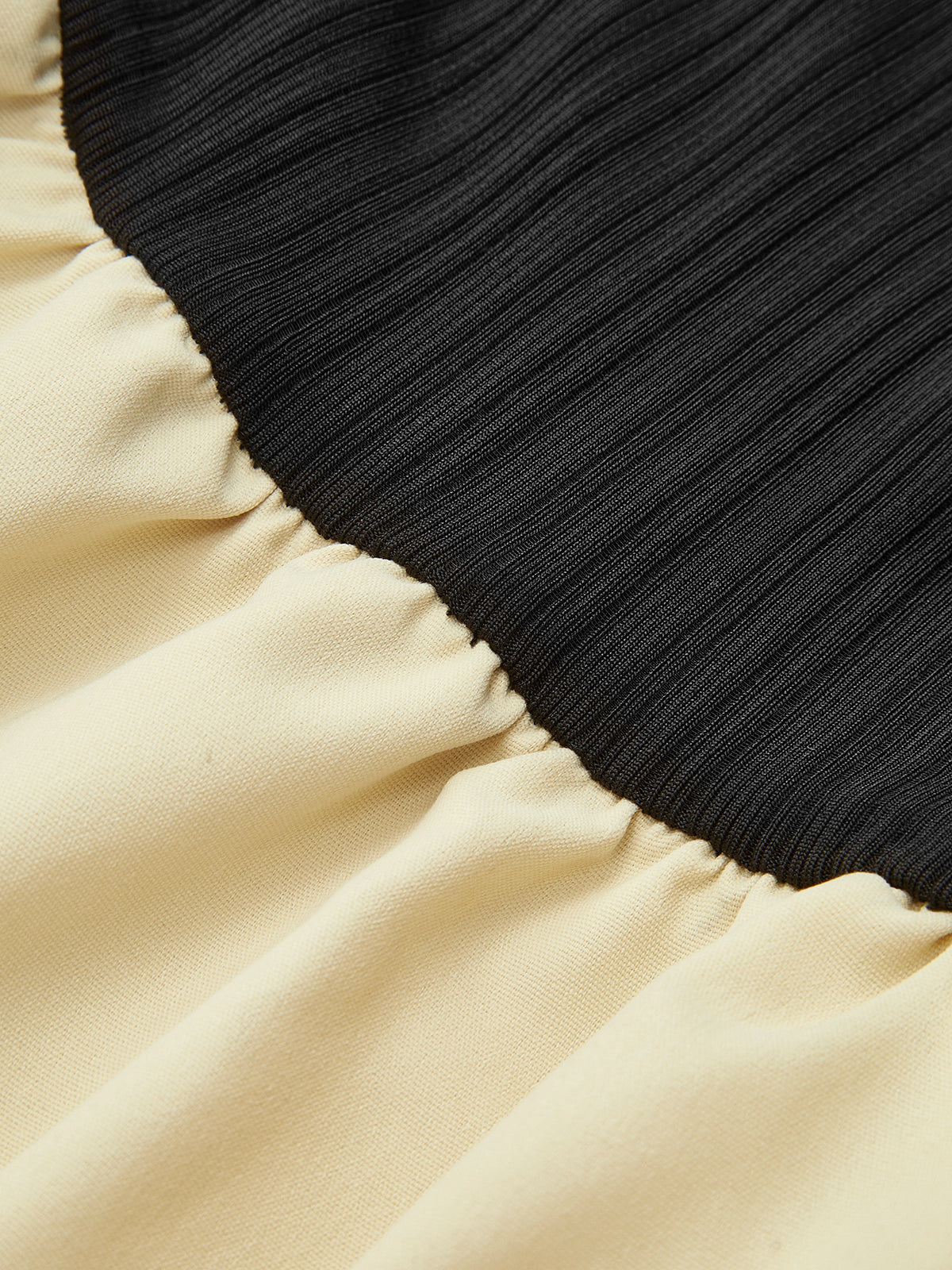 Bud Bel Paneli Kısa Elbise