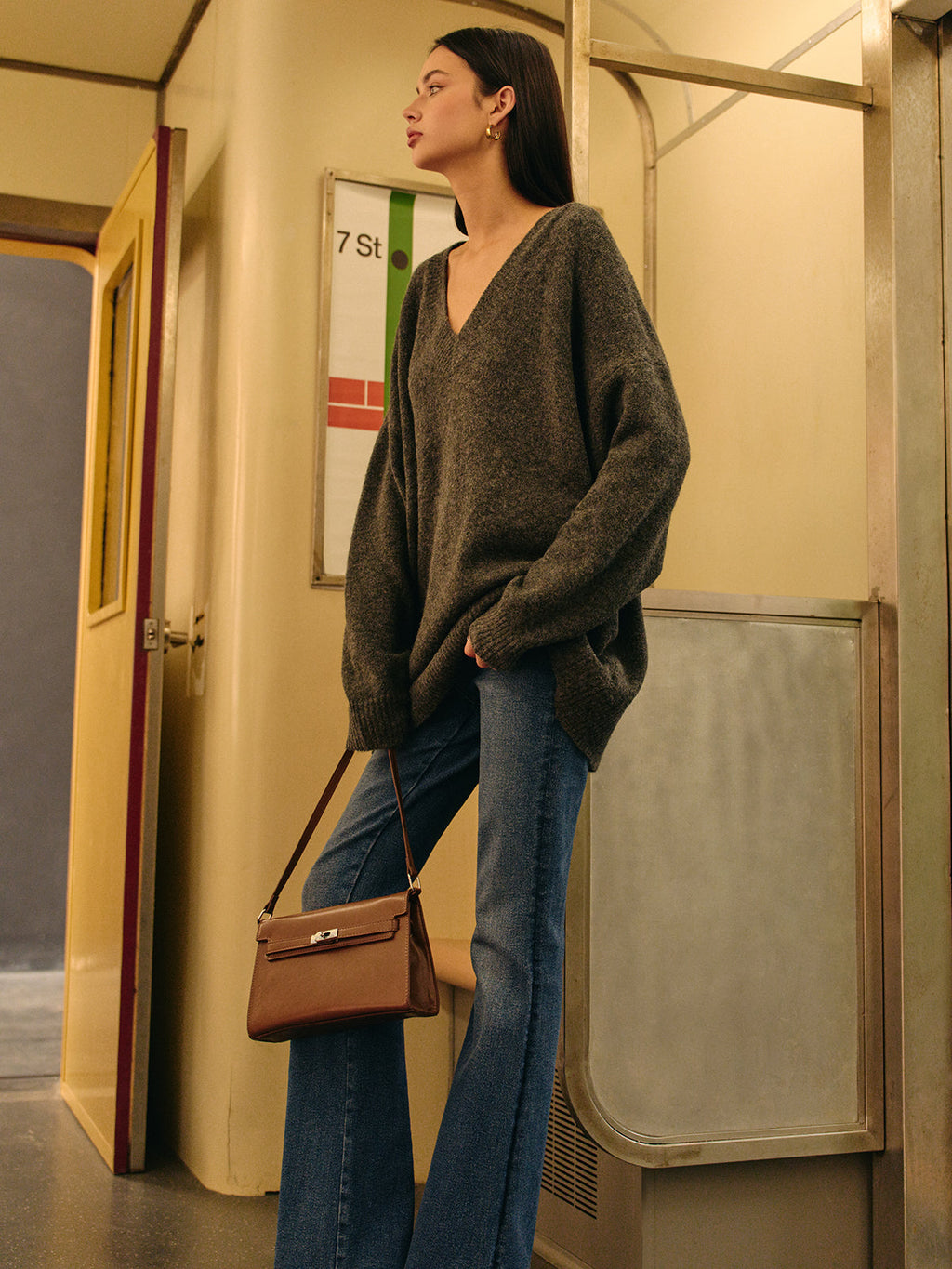 Leisure Yün Karışımlı Kazak