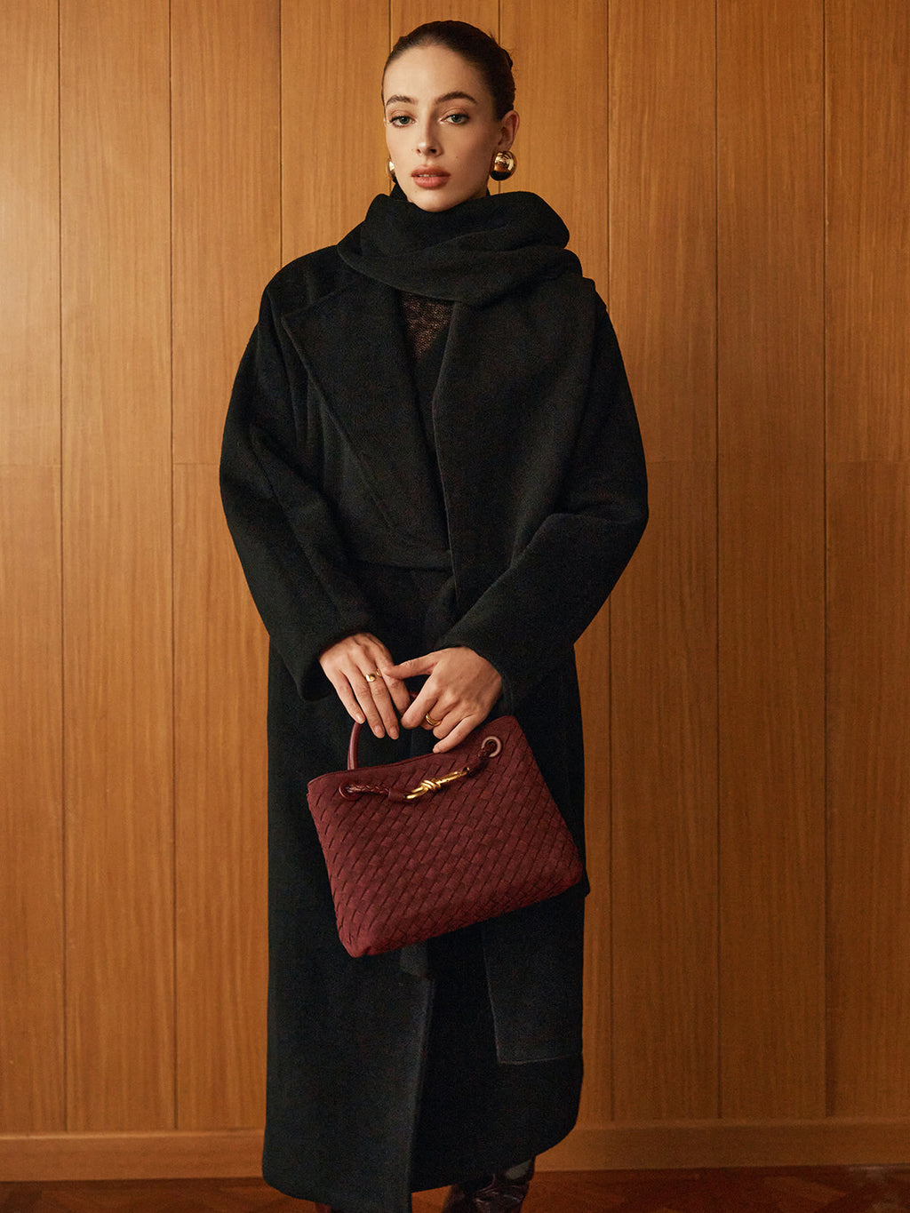 Çok Yönlü Kemerli Sıcak Mont