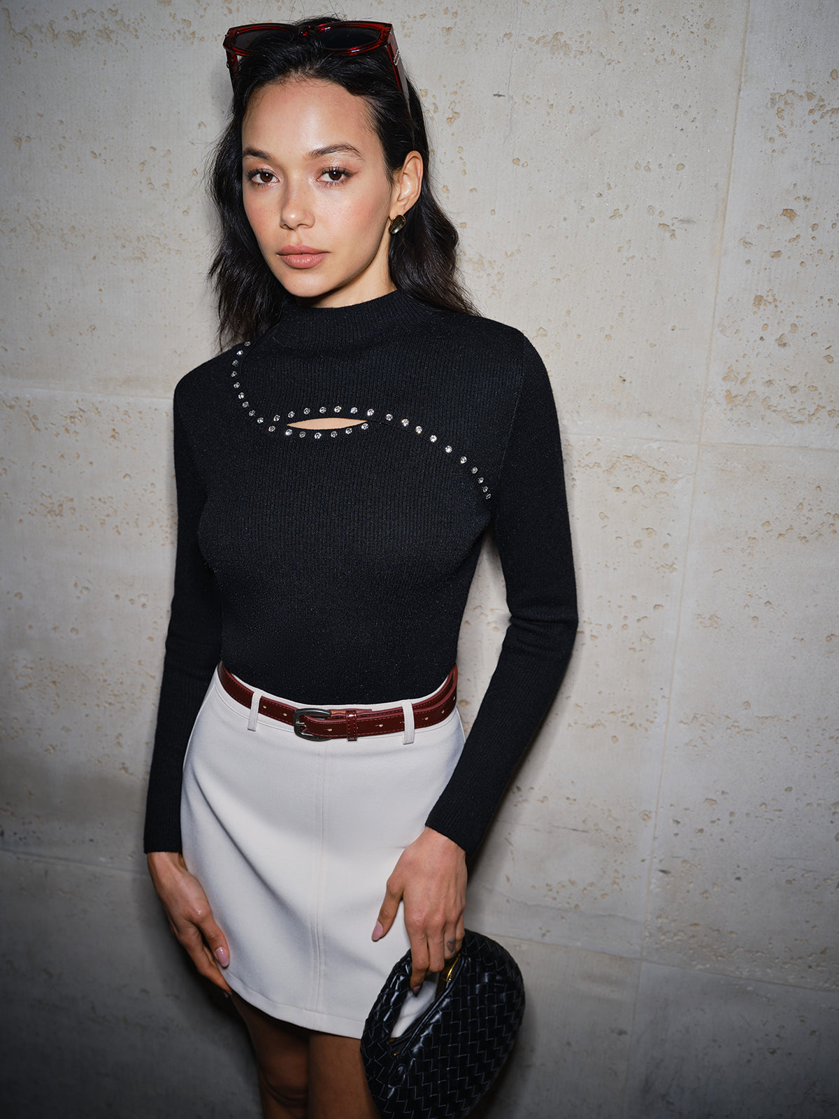 Kesik Boncuklu İnce Yivli Kazak