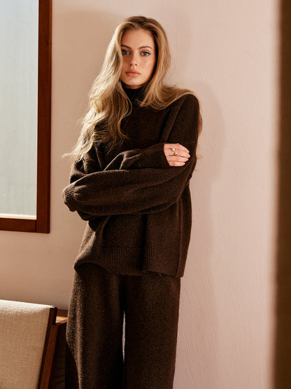 Temel Balıkçı Yakalı Sweatshirt
