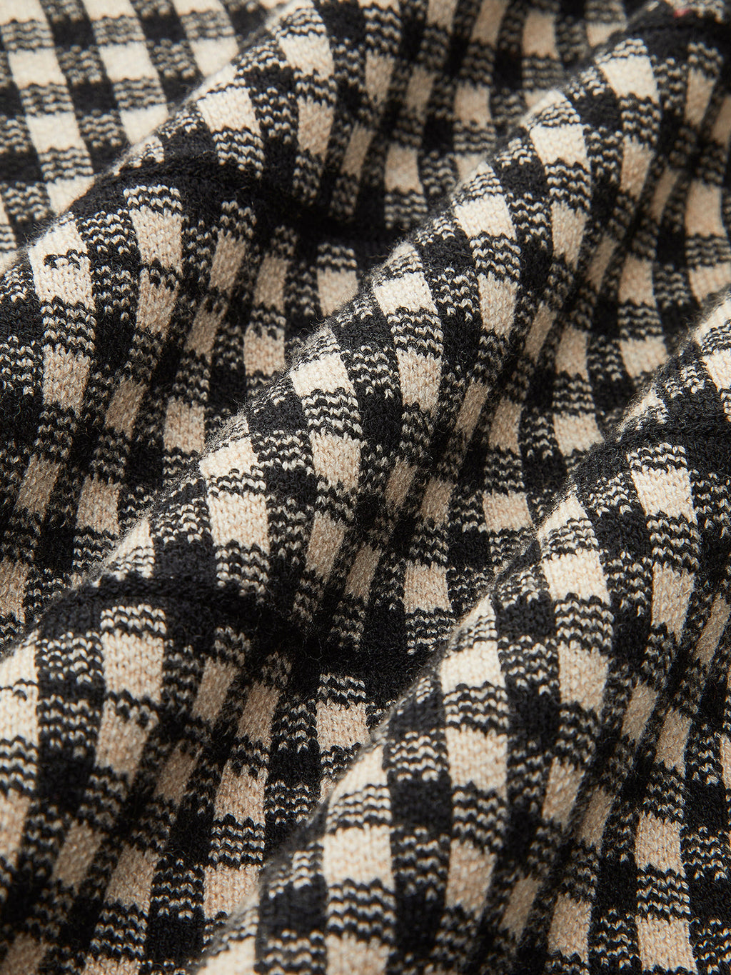 Kemerli Triko Kazak Ekose Etek Elbise