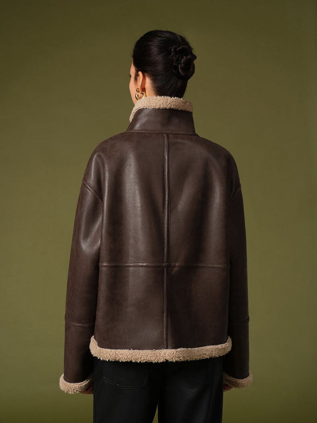 Polar Pu Deri Sıcak Ceketler