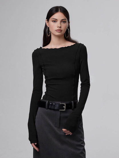 Marul Kesim Slim Tişört